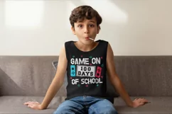 Game on 100 days of school SVG, 100 days boys SVG, 100 Days Product Image 2