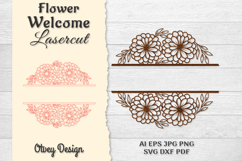 Flower Welcome Lasercut BUNDLES Product Image 3