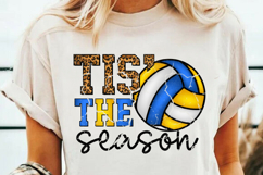 Tis The Season vollyball PNG | Football Sublimation PNG Product Image 3