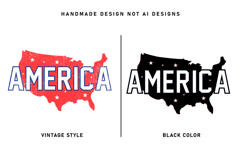 4th Of July SVG Design | America T Shirt Design SVG File Product Image 2