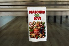 Seasoned With Love, Christmas hot coffee Towel Design Product Image 1