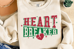 Heart Breaker Christmas Sublimation Design - Christmas PNG Product Image 2