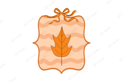 Fall Coquette Frame Png | Fall Clipart Png Product Image 2