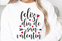 Feliz Dia de San Valentin SVG, Valentine's Day SVG Product Image 3