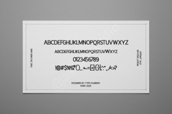 Foteki - Modern Geometric Sans Serif Font Product Image 2