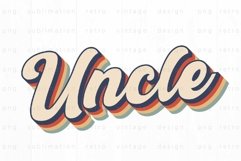 Retro Uncle PNG Sublimation Product Image 2