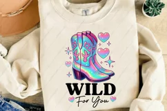 Wild For You PNG, Valentine Sublimation Designs, Valentine Product Image 2