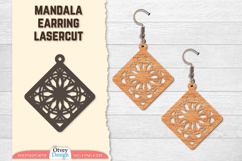 Mandala Earring Lasercut BUNDLES Product Image 3