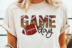 Football PNG Design | Game Day Sublimation |Football Clipart Product Image 3