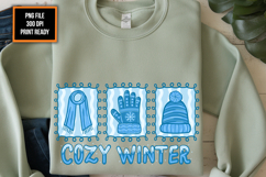 Cozy Winter Coquette Frame, Winter Clipart, Winter Png Product Image 2