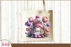 Mother's Day Gnome png, Love You Mum Gnome, Spring Gnome png Product Image 3