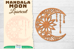 Moon Mandala Lasercut Product Image 1