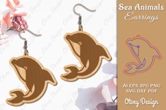 Keychain Sea Animals Lasercut SVG Product Image 1
