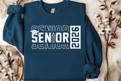 Senior 2026 SVG, Back To School SVG, Teacher SVG Design Product Image 2
