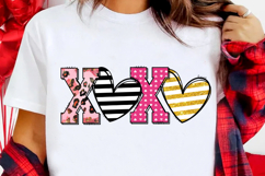 XOXO Valentine PNG - Valentine Sublimation PNG T Shirt Product Image 2