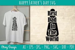 Happy Father's Day SVG | Happy Father's Day Cricut File Product Image 3