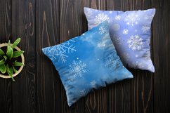 Winter Snowflakes Digital Paper Set Product Image 2