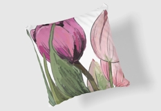 Hand Painted Tulip Flower PNG Clipart | Sublimation Design Product Image 9