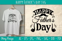 Happy Father's Day SVG | Happy Father's Day Cricut File Product Image 3