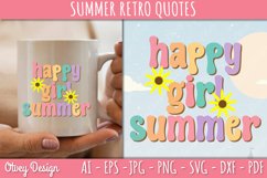Summer Retro Quotes SVG| Retro Summer SVG Product Image 2