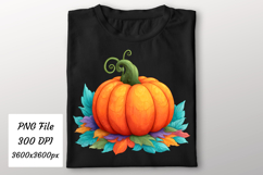Pumpkin Fall Leaves Png | Fall Png Product Image 2