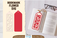 Bookmark Flower SVG Product Image 1