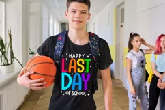 Happy Last day of School SVG, Last day SVG, Teacher shirt Product Image 3