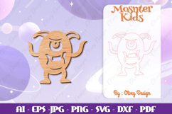 Cute Monster Designs Lasercut BUNDLES Product Image 3