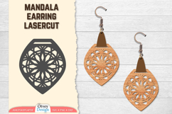 Mandala Earring Lasercut BUNDLES Product Image 3