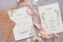 Wildflower Wedding Invitation Suite Product Image 2