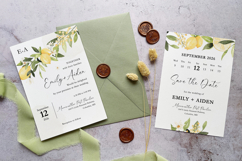 Lemon Citrus Wedding Suite Product Image 2