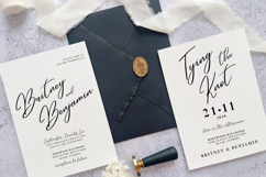 Minimalist Typography Wedding Suite Product Image 2