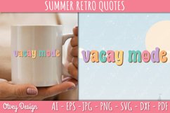 Summer Retro Quotes SVG| Retro Summer SVG Product Image 2