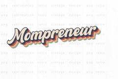 Retro Mompreneur PNG Sublimation Product Image 1