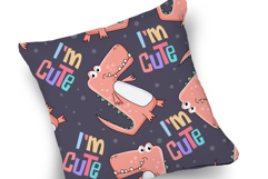 Cute Dinosaurs Childish Seamless Pattern Product Image 2