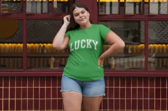 Lucky SVG, St Patricks SVG, Lucky shirt PNG Product Image 5