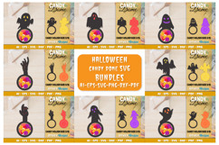 Halloween Candy Dome SVG | Candy Holder Cut File BUNDLES Product Image 1