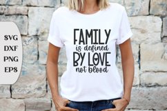 Family Is Defined By Love Not Blood, Adoption Svg, Adopt Svg Product Image 1
