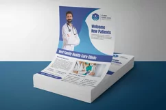 Health Care Clinic Service Flyer . Ms word and Photoshop Product Image 3