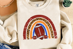 American Football PNG Sublimation | Rainbow PNG Clipart Product Image 3