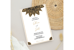 Mandala Wedding Invitation Template | Wedding Invitation Product Image 3