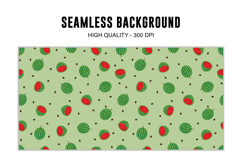 Watermelon Seamless Pattern | Watermelon Digital Paper Product Image 4