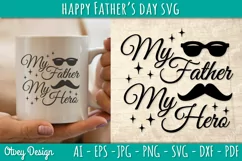Happy Father's Day SVG | Happy Father's Day Cricut File Product Image 3