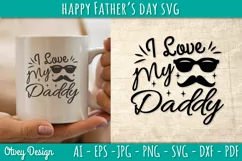 Happy Father's Day SVG | Happy Father's Day Cricut File Product Image 3