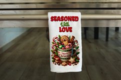 Seasoned With Love, Christmas hot coffee Towel Design Product Image 1