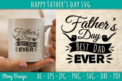 Happy Father's Day SVG | Happy Father's Day Cricut File Product Image 3