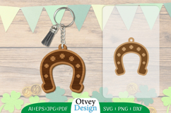 Keychain St Patrick&#039;s Day Lasercut BUNDLES Product Image 4