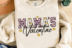 Mama's Valentine Sublimation, Valentine T Shirt Design PNG Product Image 3
