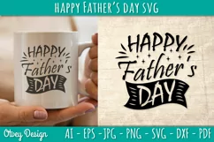 Happy Father's Day SVG | Happy Father's Day Cricut File Product Image 3