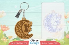 Fairy Keychain Lasercut BUNDLE 8 DESIGNS Product Image 4